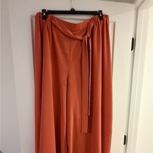 SHEIN flowy Women's Orange Pants